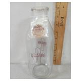 Graystone Dairy,  Omaha,  Nebr, One Quart Glass