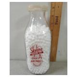 Skyline Farms Co, Lincoln, NE, One Quart Glass