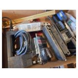 Black & Decker jig saw & sander, misc hardware +