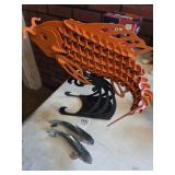 Heavy metal fish & ceramic s&p set