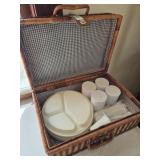 Picnic basket & contents