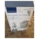 Insignia portable ice maker - used in box