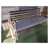 Porch glider swing - has been used indoors