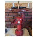 Vintage plastic water pump ash tray stand