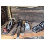 Stanley chisels, wood planes