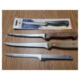 Slicing knives drop point- Vernco, Chicago &
