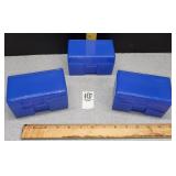 3 rifle ammo boxes Frankford 505