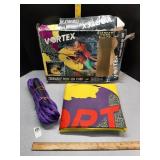 Vortex towable tube and rope