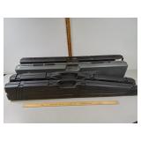 4 Plastic Rifle Cases, Has an Odor