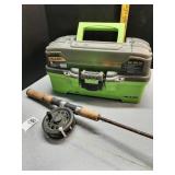 >Plano Tackle box contents, Rock Series Rod & reel