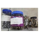 Pistol brass & bullets, 9mm, 45acp and 40sw