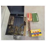 Reloads and brass, 32win, 303, 7.65A, 8mm +