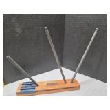 *Smiths knife sharpening rods unbreakable steel