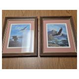 Eagle pictures with nice frames 16" x 13"