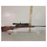 Remington 700, 222rem bolt action rifle, 6-18x