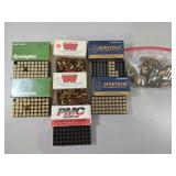 45 ACP Nickeled Brass, Brass,  Steel? Casings,