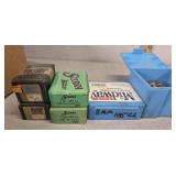 7/8mm bullets and box of random bullets