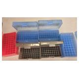 Plastic ammo cases small rifle size