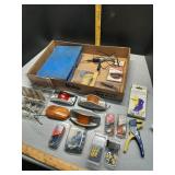 Trailer lights and supplies