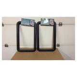 RV entrance door interior & exterior window