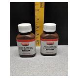 Partial bottles Birchwood stock sheen &