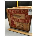 Remington Peters wood crate box
