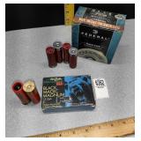 partial box 12 ga & 12 ga 3" slug ammo ammunition