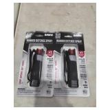 2 qty. Saber runner defense pepper spray