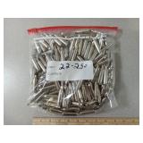 22-250 Nickeled Brass Casings