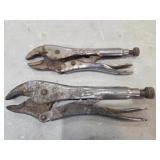 Vice grip locking pliers