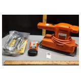 Black & Decker sander, stud sensor & stapler