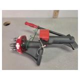 Lyman turret press, with dies for 9mm and 45ACP