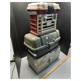 Plano, River Monster, Lid Locker Tackle boxes  &