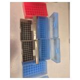 Plastic ammo cases small rifle size