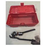 Tubing bender and tool box