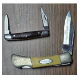 *2 Winchester pocket knives