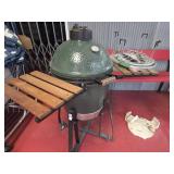 Big Green Egg smoker
