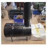 >Alaska canvas wall tent & heat stove for tent