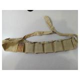 1945 Ammo Belt with 8x57, 60 Rounds on Clips