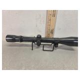 Weaver V8 2.5-8 scope, with a Weaver adjustable