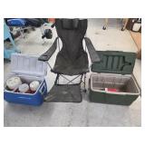 >Coolers and lawn chair! Get ready for summer!