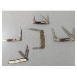 5 Pocket Knives,  Buck-379, Advertising from