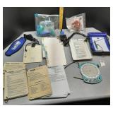 Scuba diving equipment, cue cards