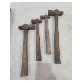 Ball peen hammers