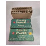 Remington .35 remington boxes with contents