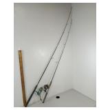 2 Fishing Poles / rod reel - Spincast, Shakespeare