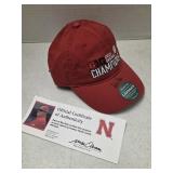 Will Bolt autographed Huskers baseball hat
