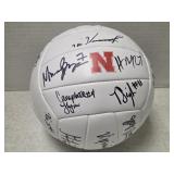 autographed Nebraska Husker volleyball