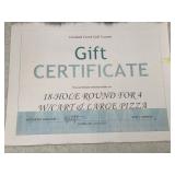 Crooked Creek golf 18 hole round for 4 plus cart