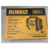 New DeWalt air inflator 20v